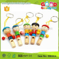 5Design Promotion Gift Cheap Hardwood Whistle Toys para bebê